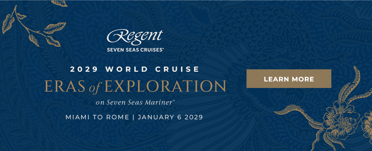 Regent Seven Seas Titelbild für Weltreise 2029