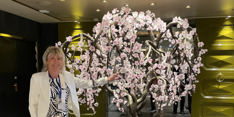 Simone Pawlitz im Prime 7 auf der Seven Seas Splendor