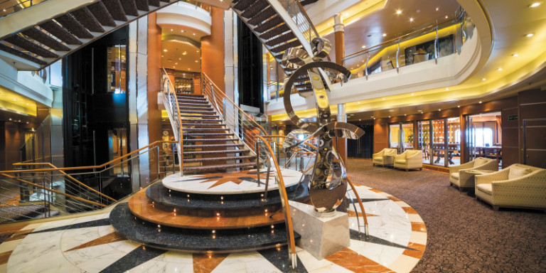 Seven Seas Voyager Atrium